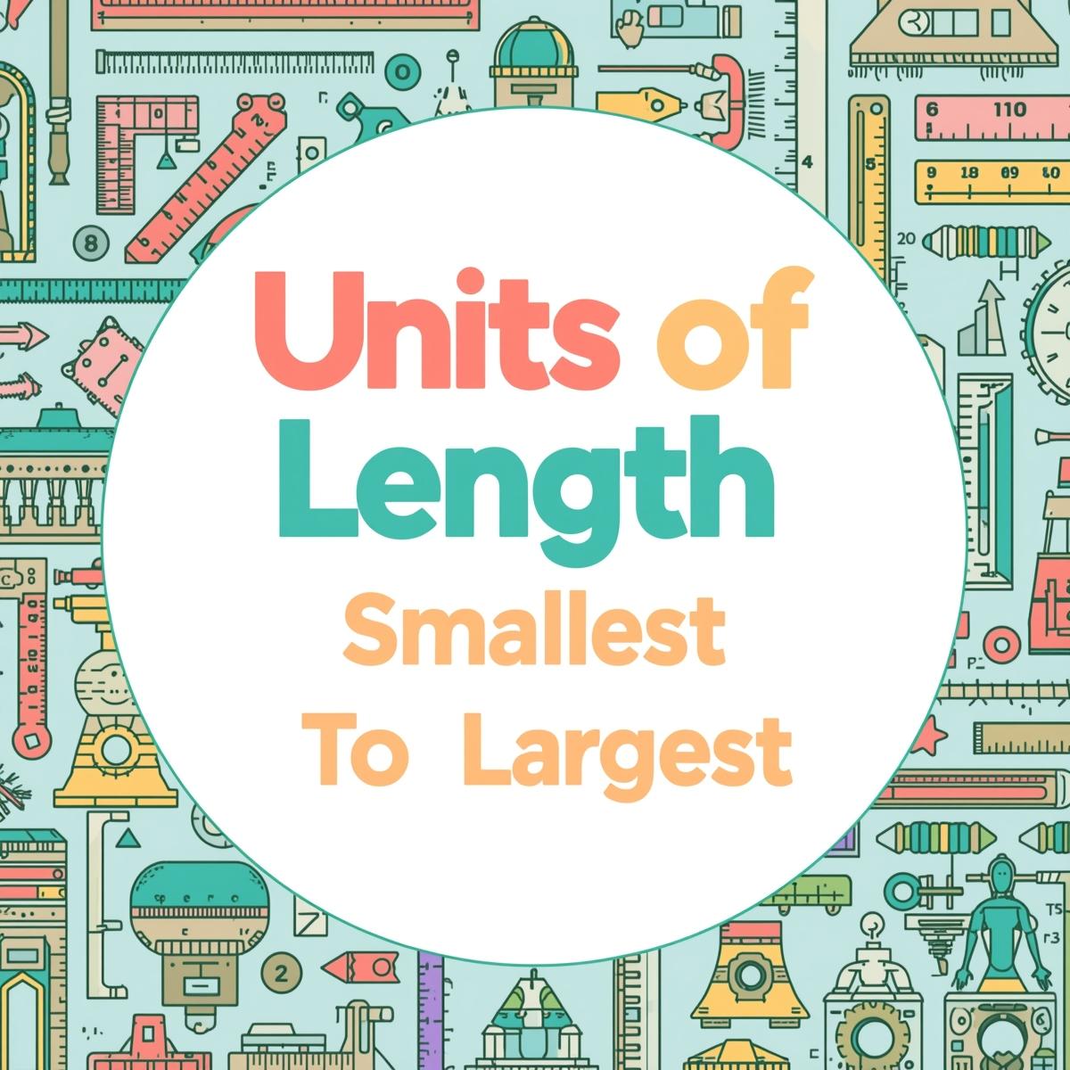 Units of Length Smallest to Largest: All Units in Order